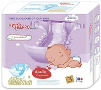Подгузник Heeppo Baby для для девочек 5-11 кг (90 шт)