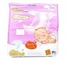 Подгузник Heeppo Baby для девочек 9-14 кг (80 шт)