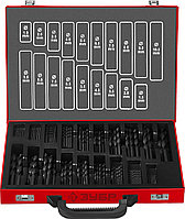 ЗУБР 170 шт. (Ø 1-10 мм), набор сверл по металлу 29605-H170