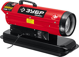 ЗУБР 25 кВт, прямой нагрев, дизельная тепловая пушка ДП-К8-25 Мастер