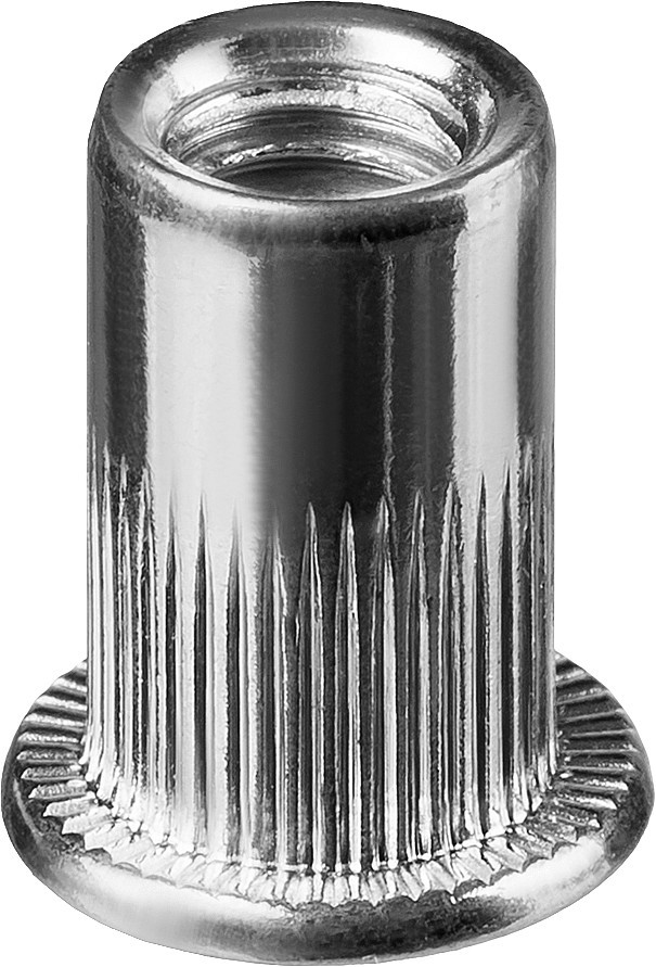 KRAFTOOL М10, 200 шт., стальные с насечками, резьбовые заклепки Nut-S 311707-10