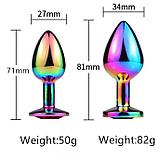 AHAЛЬHAЯ ПРОБКА ЦВЕТНАЯ М, фото 2