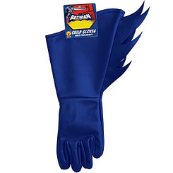Перчатки Бетмена синие