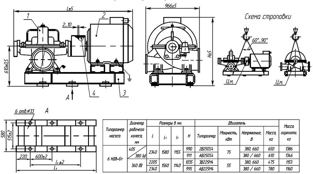 Насос центробежный нефтяной 8НДв-Нм (d525) Е - фото 2 - id-p94588761