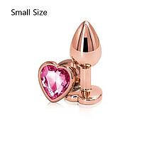 Анальная пробка золотая  S