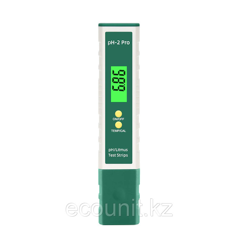 Yieryi pH-2Pro Портативный pH метр термометр с лакмус цветовой индикацией экрана и калибровочными порошками