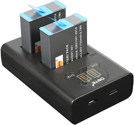 GoPro hero 9 Аккумуляторы / 1730 mAh/ 3.85V / 6.7Wh, фото 2