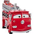 Cars / Тачки Большая пожарная машина Автотрек Ред-проказник и Молния МакКуин меяющий цвет, фото 4