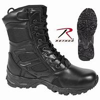 Ботинки/берцы тактические ROTHCO FORCED ENTRY TACTICAL 8 (Black), размер 7