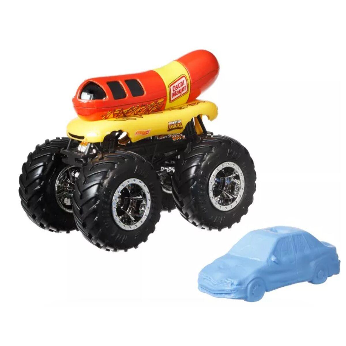 Машинка Hot Wheels: Monster Trucks. 1:64 Oscar Mayer 1237781