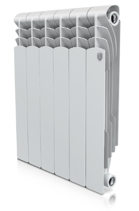 Радиатор биметаллический Royal Thermo Revolution Bimetall 500 - 8 секц. 161 Вт/сек.N