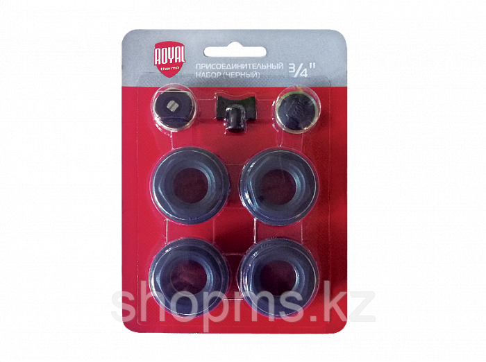 Комплект монтажный Royal Thermo 3/4" black