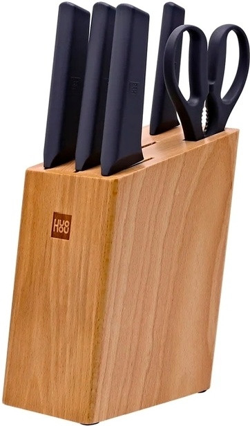 Набор ножей Huo Hou Fire Kitchen Steel Knife Set 6 предметов - фото 1 - id-p94646657