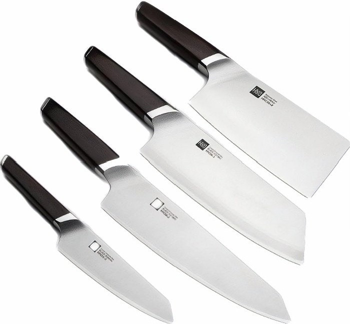 Кухонный нож Xiaomi Huo Hou Fire Waiting Steel Knife 5 предметов - фото 2 - id-p94646812