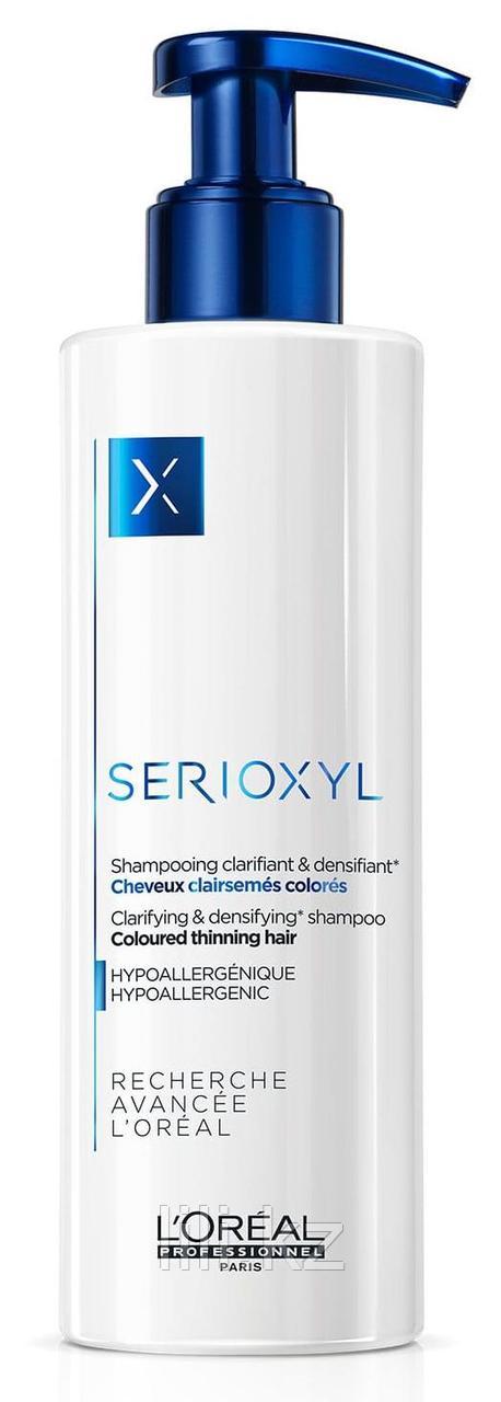 Шампунь уплотняющий для окрашенных волос, склонных к истончению SERIOXYL 250 мл.