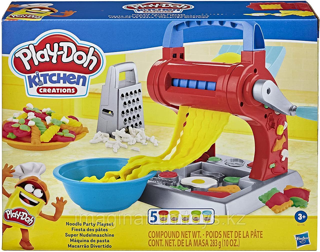 Набор игровой с пластилином Play-Doh Машинка для лапши