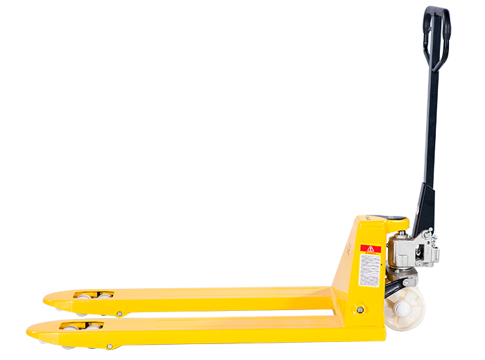 Гидравлическая тележка TOR PWH35-II 2500 кг 2400 мм (нейлоновые колеса)