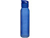 Спортивная бутылка Sky из стекла объемом 500 мл, cиний, фото 4