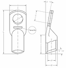 Наконечник медный Т 240-16-24 ЗЭТАРУС, фото 2