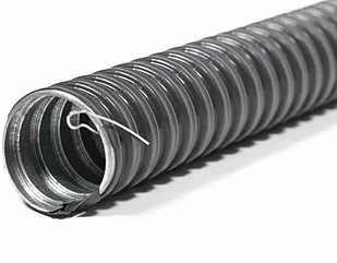 Металлорукав в ПВХ изоляции РЗ-ЦП нг-LS 15 с протяжкой ЗЭТАРУС