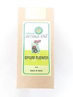 Натуральное эфирное масло с ароматом  opium flower (мак), 10 мл, Индия