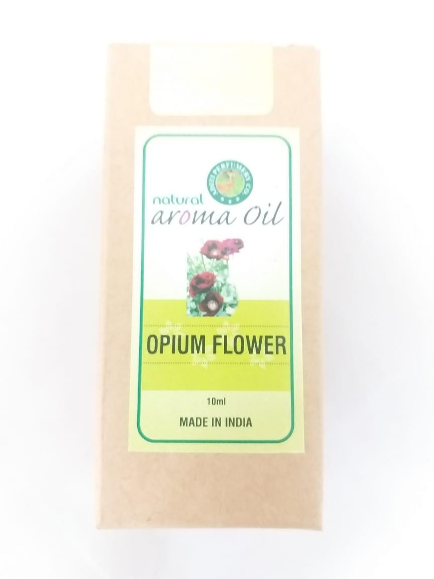 Натуральное эфирное масло с ароматом  opium flower (мак), 10 мл, Индия, фото 1