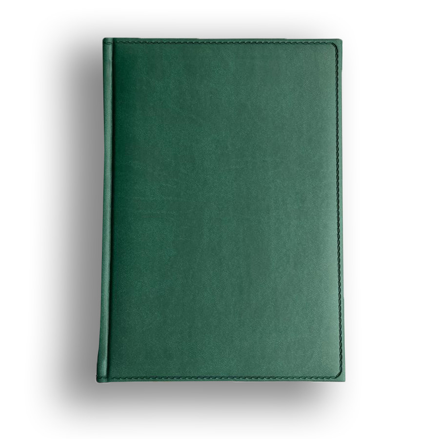 Ежедневник Print, темно-зеленый
