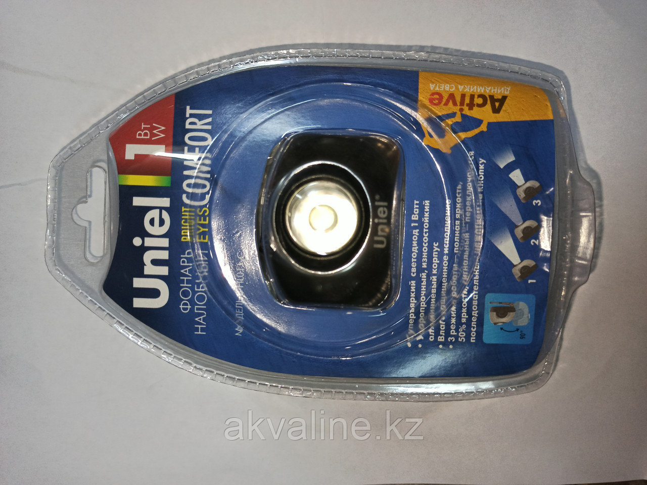 Налобный фонарь Uniel S-HL011-C - фото 1 - id-p94680845