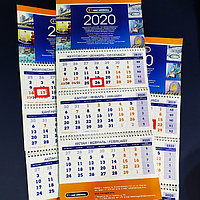 Календари на 2022 год, квартальные и настольные календари в Алматы