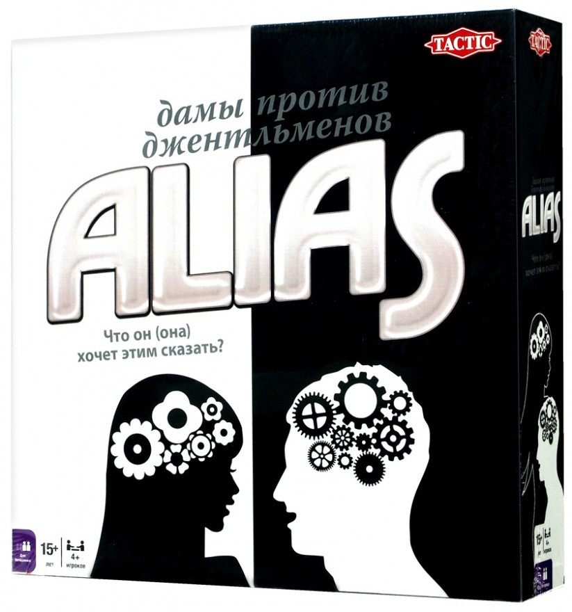 Games Tactic Настольная игра Скажи иначе Дамы против Джентльменов, Alias