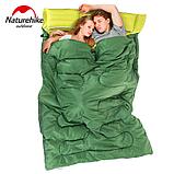 Спальник двухместный Naturehike с подушкой SD15M030-J зеленый, фото 2