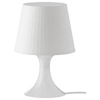 Лампа настольная,ЛАМПАН белый 29 см ИКЕА, IKEA