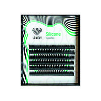 Ресницы LOVELY Silicone D 0.10 - 10 мм №51541