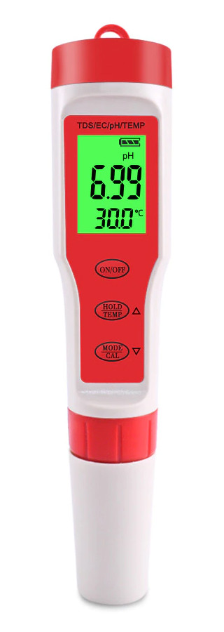 Yieryi EZ-9908 Портативный измеритель pH/EC/TDS и температуры воды EZ-9908