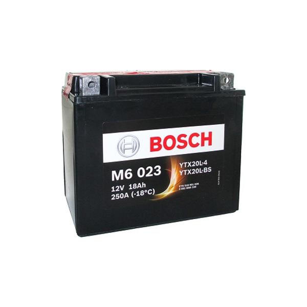 Аккумулятор BOSCH AGM 18Ah  "- +" 177x88x156