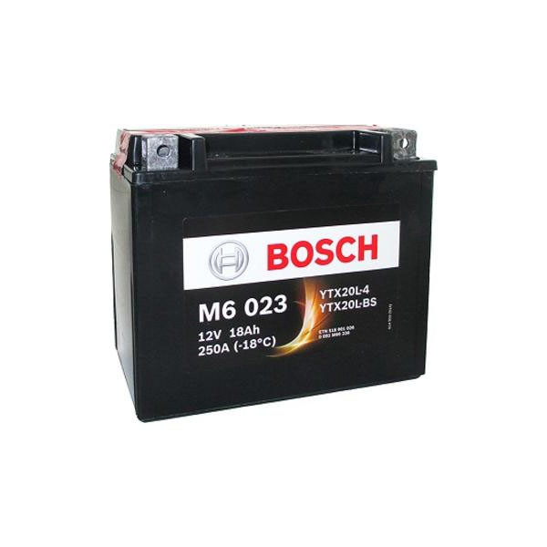 Аккумулятор BOSCH AGM 18Ah "- +" 177x88x156 - фото 1 - id-p88997306