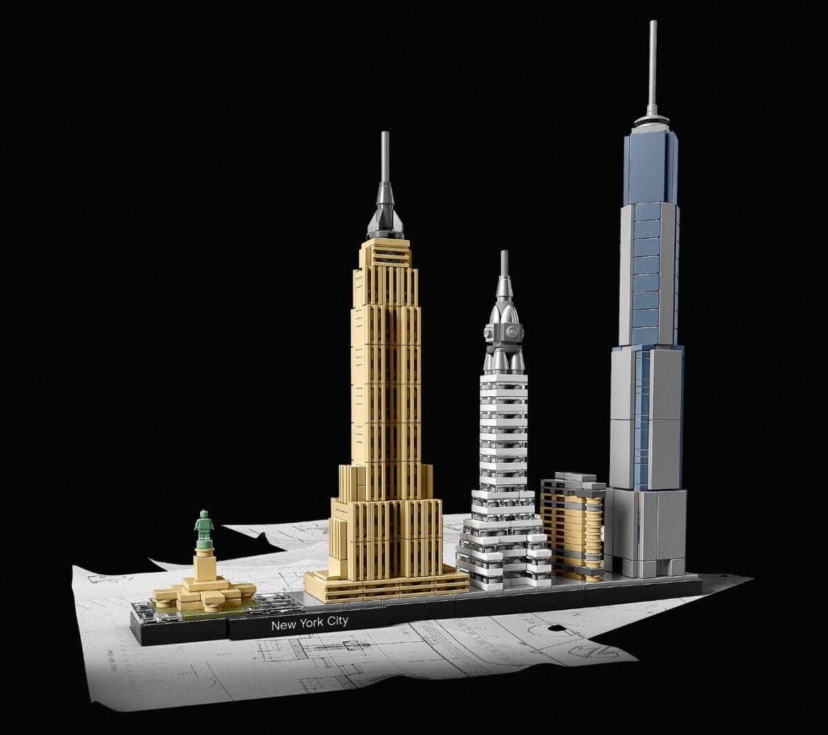 21028 Lego Architecture Нью-Йорк, Лего Архитектура - фото 3 - id-p94693677