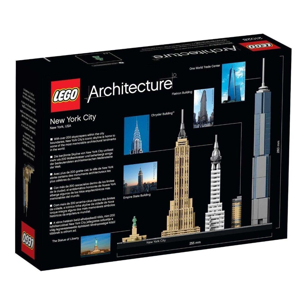 21028 Lego Architecture Нью-Йорк, Лего Архитектура - фото 2 - id-p94693677