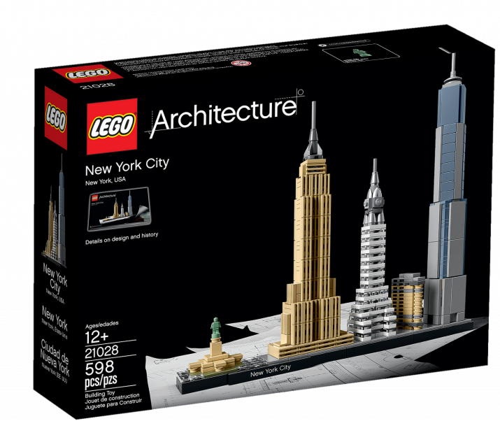21028 Lego Architecture Нью-Йорк, Лего Архитектура - фото 1 - id-p94693677