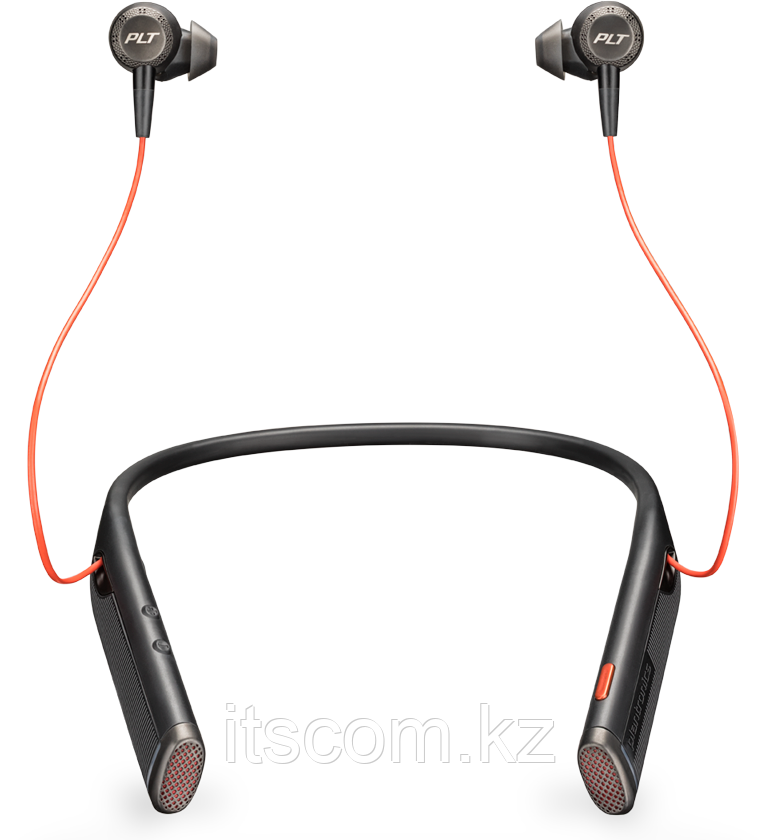 Беспроводная гарнитура Poly Plantronics Voyager 6200 UC, B6200, USB-C, Black (211718-101)