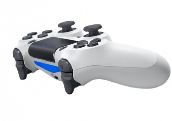 Игровой контроллер Sony Dualshock 4 v2 белый - фото 4 - id-p94694095