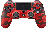 Игровой контроллер Sony Dualshock 4 v2 Camouflage красный