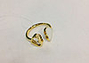 Кольцо " Chopard " / жёлтое золото - 17 размер, фото 4