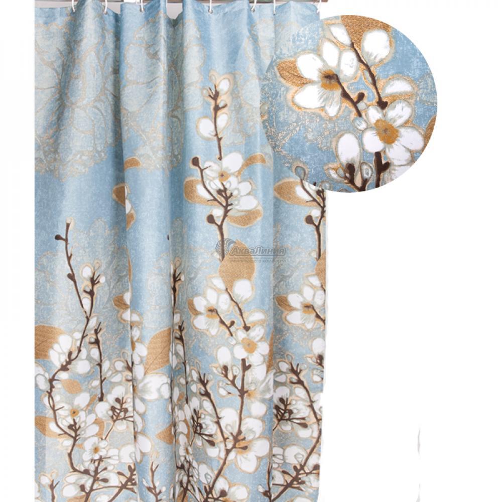 Штора для ванной 029-03 (весна) (Аквалиния, Россия), фото 1
