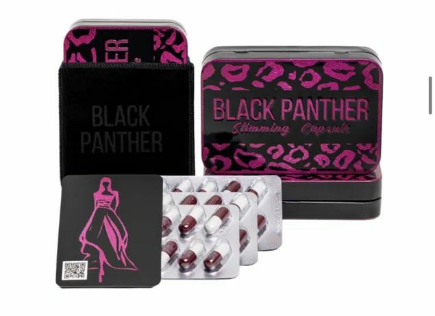 Black Panther (Черная пантера) капсулы для похудения 30 кап. ОРИГИНАЛ!