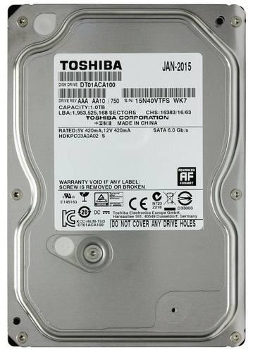 Жесткий диск Toshiba 1 TB DT01ACA100 3.5" SATA 3