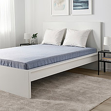 Матрас пружинный ВАДСО жесткий, голубой 160х200 см. ИКЕА, IKEA, фото 2