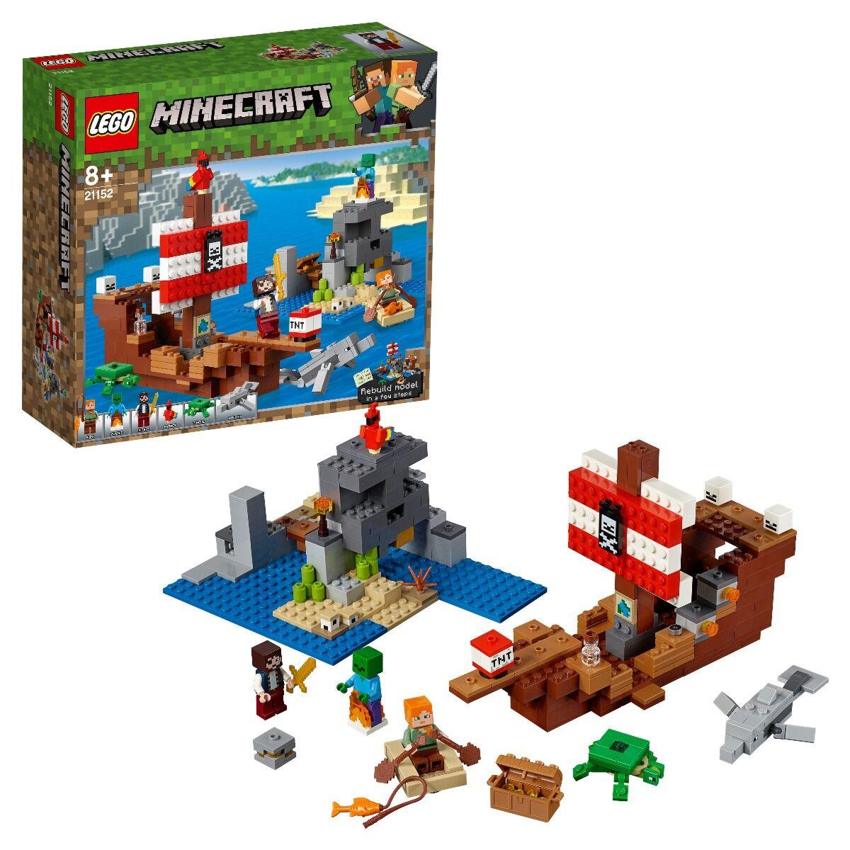 LEGO: Приключения на пиратском корабле Minecraft 21152