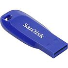 Флешка SanDisk Cruzer Blade 32GB Electric Blue; EAN: 619659146924