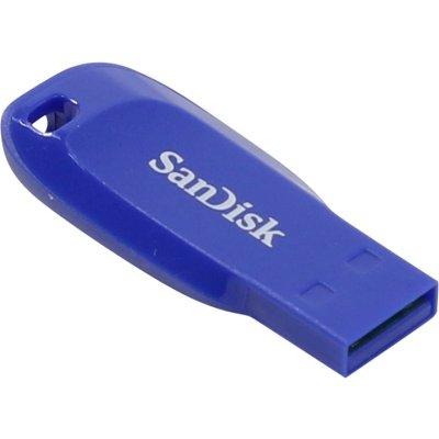 Флешка SanDisk Cruzer Blade 64GB Electric Blue; EAN: 619659146931